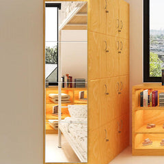 4pcs Acrylic Mirror Wall Sticker Tiles Square Mirror Decal For Home Decor