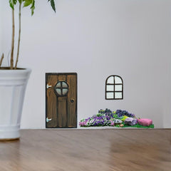 Personalized Fairy Elf Corner Wall Sticker