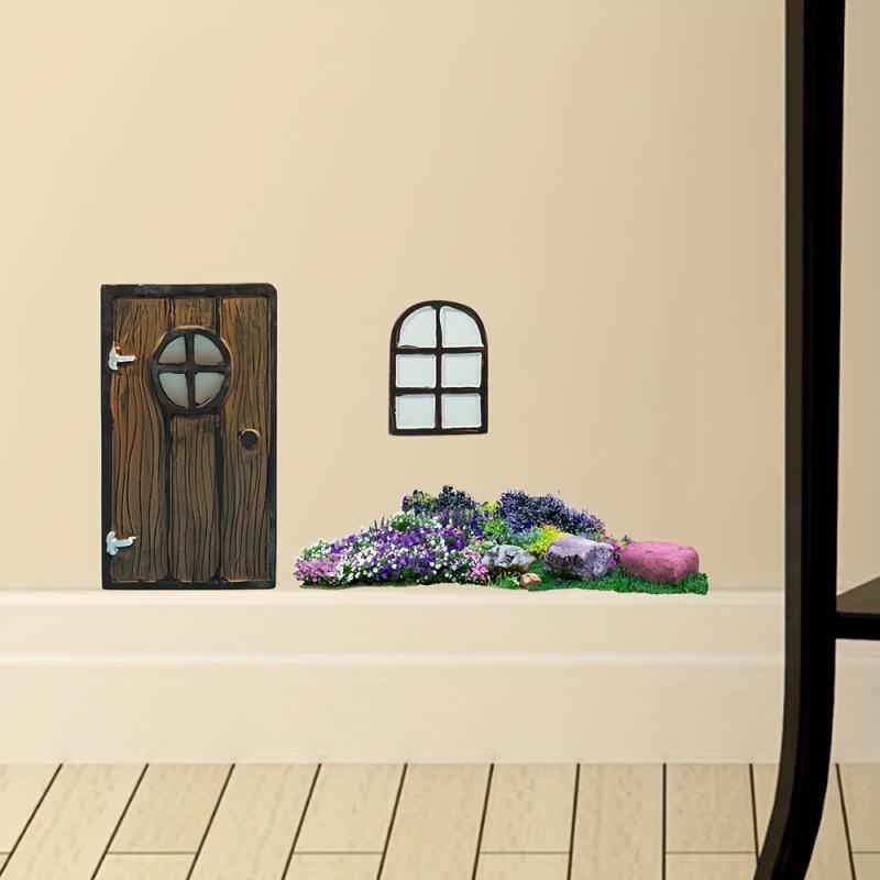 Personalized Fairy Elf Corner Wall Sticker