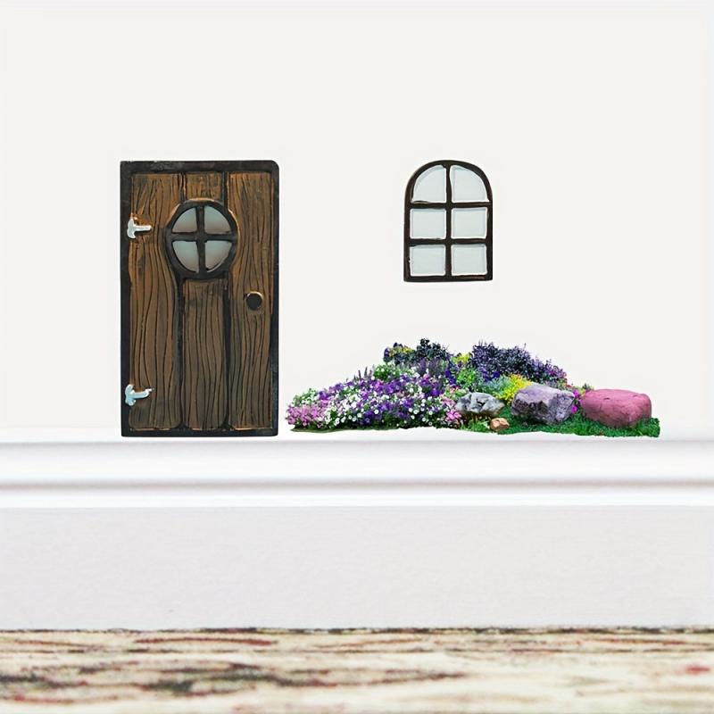 Personalized Fairy Elf Corner Wall Sticker