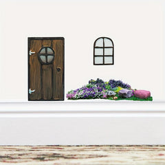 Personalized Fairy Elf Corner Wall Sticker