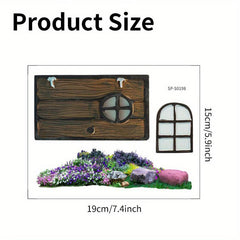 Personalized Fairy Elf Corner Wall Sticker