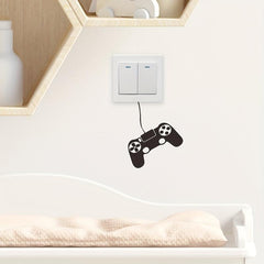 Game Console Cartoon Wall Sticker, Self Adhesive, Home Decoration, Removable
