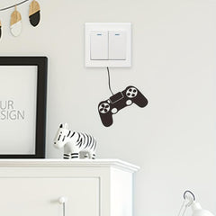 Game Console Cartoon Wall Sticker, Self Adhesive, Home Decoration, Removable