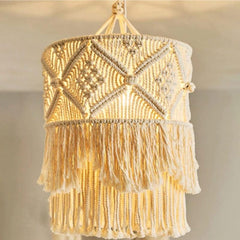 Bohemian Style Cotton Rope Lampshade