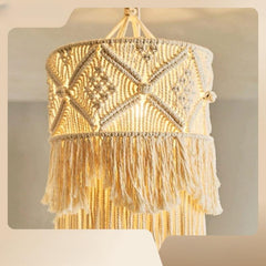 Bohemian Style Cotton Rope Lampshade