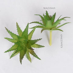 4pcs Realistic Succulent Plant Set - Ideal for Home and Office Decor
