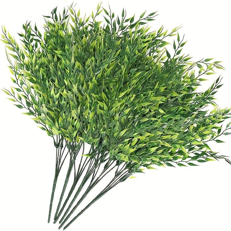 Artificial Willow Leaf Green Plant Home Wedding Party Decoration