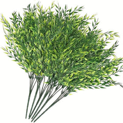 Artificial Willow Leaf Green Plant Home Wedding Party Decoration
