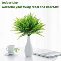 4pcs Artificial Boston Fern Plants for Home Decor