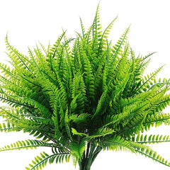 4pcs Artificial Boston Fern Plants for Home Decor
