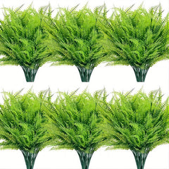 4pcs Artificial Boston Fern Plants for Home Decor