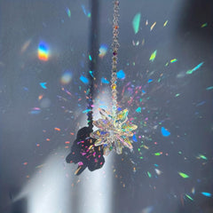 Rainbow Maker Crystal Sun Catcher Window Hanging Office Decor Gift