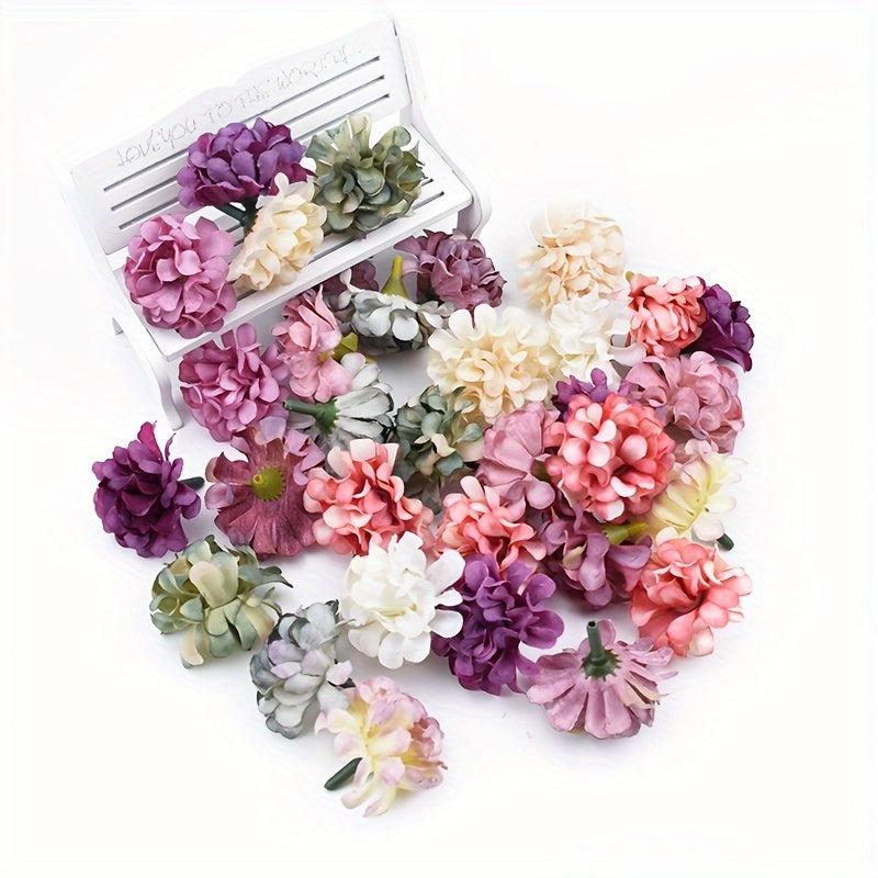 Embroidery Ball Head Hydrangea Flower Wedding Party Decor