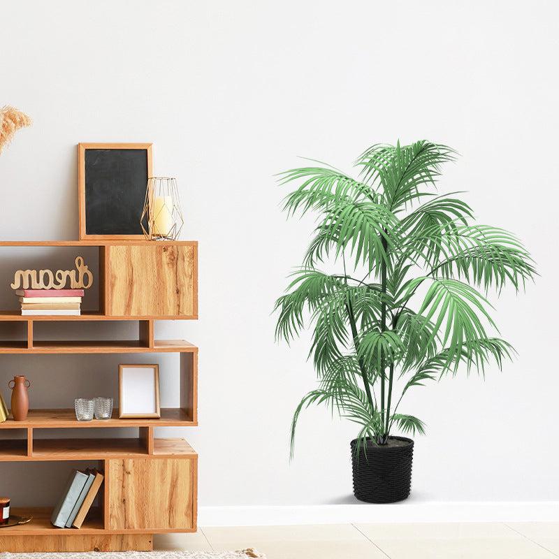 AD6109 Green Plant Potted Plant Wall Sticker Home Decor for Bedroom