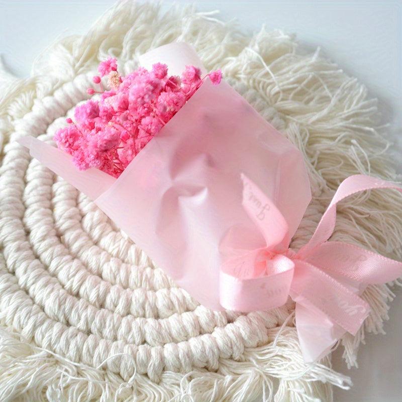 Dried Gypsophila Rose Bouquet for Weddings Parties Mini Daisy