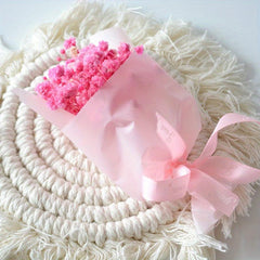 Dried Gypsophila Rose Bouquet for Weddings Parties Mini Daisy