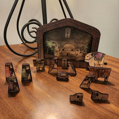 Unique Nativity Puzzle Wooden Table Decoration Christmas Gift
