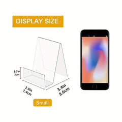 Acrylic Book Stand Clear Display Easel Music Sheets Notebook