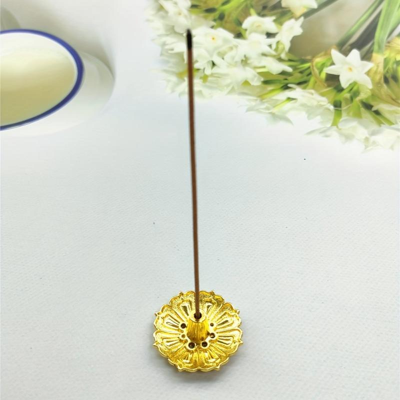 Lotus Fragrance Incense Burner Antique Wire Incense Holder