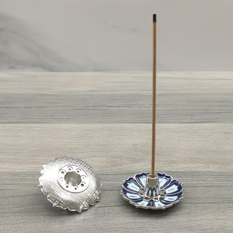 Lotus Fragrance Incense Burner Antique Wire Incense Holder