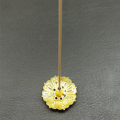 Lotus Fragrance Incense Burner Antique Wire Incense Holder