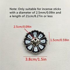 Lotus Fragrance Incense Burner Antique Wire Incense Holder