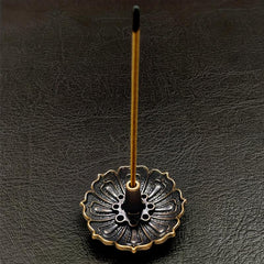 Lotus Fragrance Incense Burner Antique Wire Incense Holder