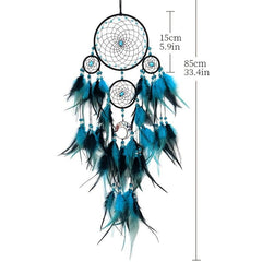 Dream Catcher Feather Wall Decoration for Bedroom