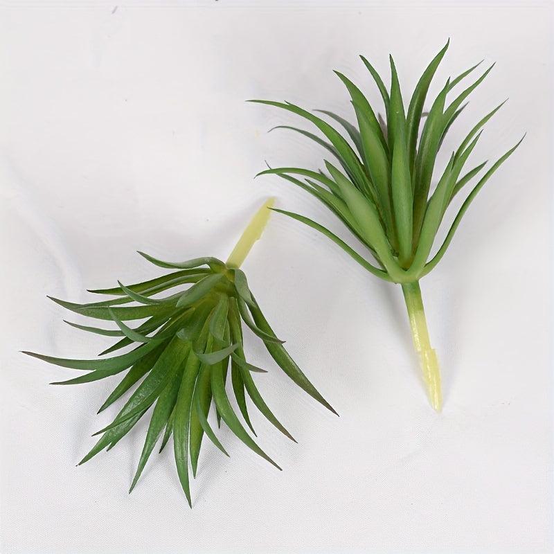 Small Potted Succulents Home Table Decor Artificial Plants