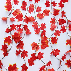 Artificial Ivy Leaf Vines 12 Strands 84 Feet for Wedding Party Home Decor