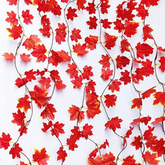Artificial Ivy Leaf Vines 12 Strands 84 Feet for Wedding Party Home Decor