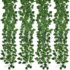 Artificial Ivy Leaf Vines 12 Strands 84 Feet for Wedding Party Home Decor