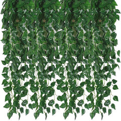 Artificial Ivy Leaf Vines 12 Strands 84 Feet for Wedding Party Home Decor