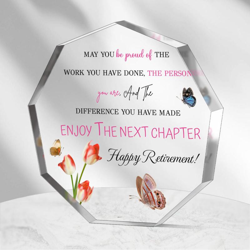 Retirement Gift for Women Coworker Farewell Acrylic Keepsake