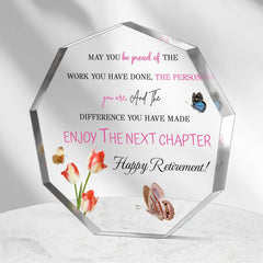 Retirement Gift for Women Coworker Farewell Acrylic Keepsake