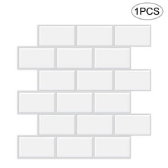 Waterproof Kitchen Tile Wallpaper Peel & Stick Backsplash Tiles