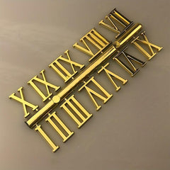 Clock Numerals Kit Arabic & Roman DIY Numbers Replacement Repair