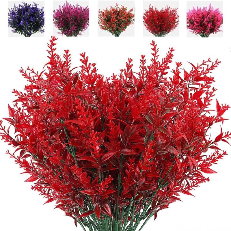 4 Bundles UV & Oxidation Resistant Artificial Flowers