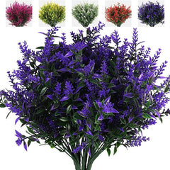 4 Bundles UV & Oxidation Resistant Artificial Flowers