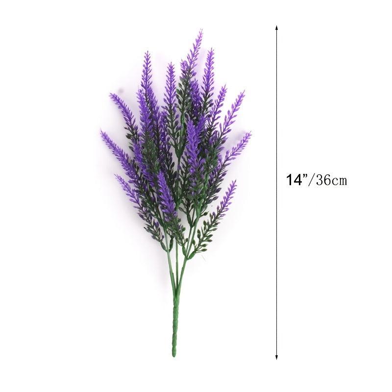 UV Resistant Lavender Flowers Bundle for Garden and Porch Decor