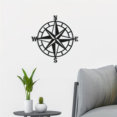 Vintage Nautical Compass Metal Wall Beach Ornament Collection