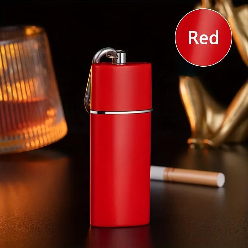 Mini Metal Pocket Ashtray Stainless Steel with Lid