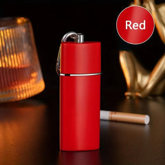 Mini Metal Pocket Ashtray Stainless Steel with Lid