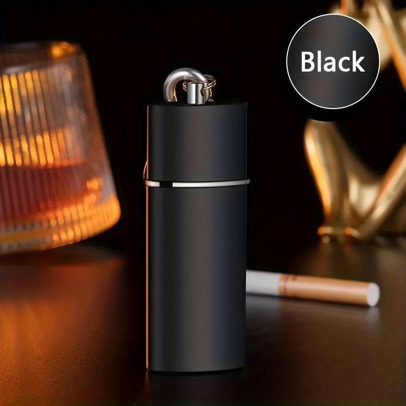 Mini Metal Pocket Ashtray Stainless Steel with Lid