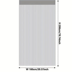 Romantic Love Line Curtain Princess Room Decoration Tassel Partition Curtain