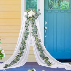 Natural-Looking Artificial Eucalyptus Rattan Hanging Vines