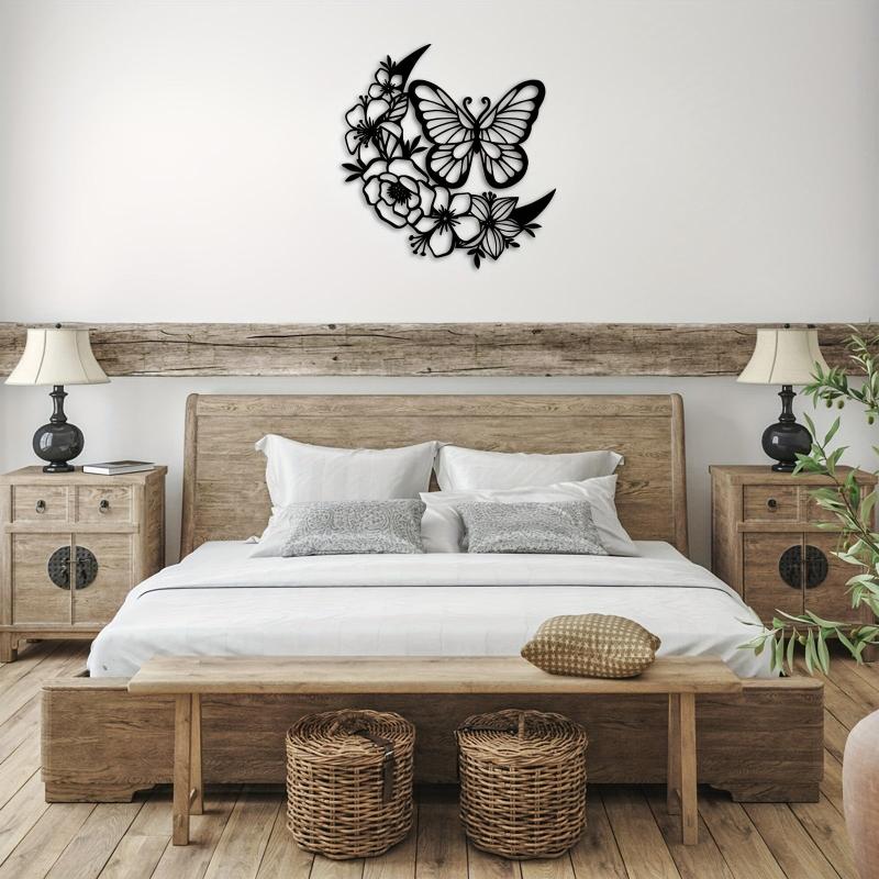 Modern Butterfly Flower Wall Hanging for Home Decor