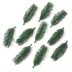 8cm Artificial Pine Branches Christmas Green Plants Pine Needles Branches Garl