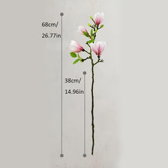 Realistic Magnolia Flower for Living Room and Porch Decor